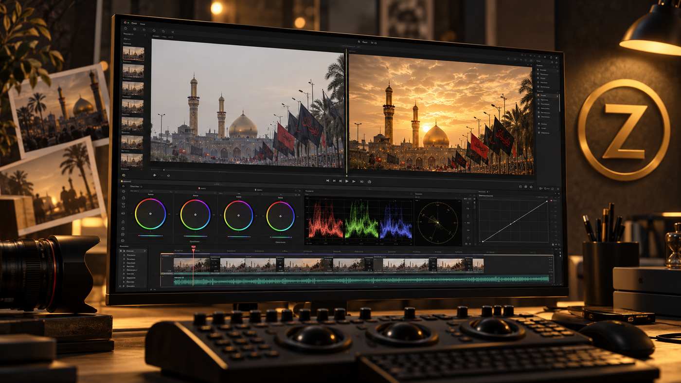 Color Grading و تأثیر رنگ بر احساس ویدیو